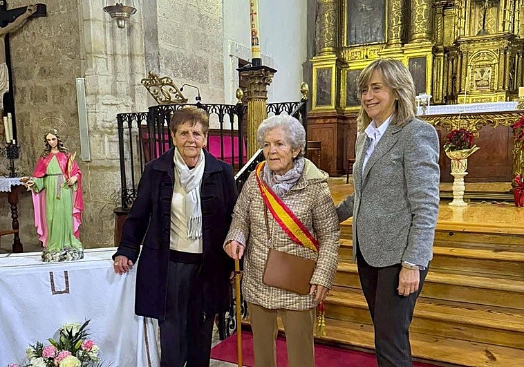 Alcaldesa por un día en la festividad de Santa Águeda